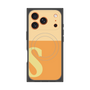 プレミアムパネル with MagSafe［ オリジナル - initial two tone - S orange ］