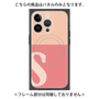 プレミアムパネル with MagSafe［ オリジナル - initial two tone - S pink ］