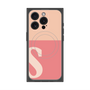 プレミアムパネル with MagSafe［ オリジナル - initial two tone - S pink ］