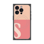 プレミアムパネル with MagSafe［ オリジナル - initial two tone - S pink ］