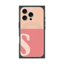 プレミアムパネル with MagSafe［ オリジナル - initial two tone - S pink ］