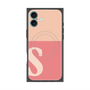 プレミアムパネル with MagSafe［ オリジナル - initial two tone - S pink ］