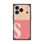 プレミアムパネル with MagSafe［ オリジナル - initial two tone - S pink ］