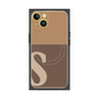 プレミアムパネル with MagSafe［ オリジナル - initial two tone - S brown ］