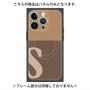 プレミアムパネル with MagSafe［ オリジナル - initial two tone - S brown ］