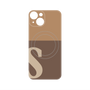 プレミアムパネル with MagSafe［ オリジナル - initial two tone - S brown ］