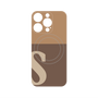 プレミアムパネル with MagSafe［ オリジナル - initial two tone - S brown ］