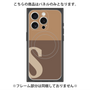 プレミアムパネル with MagSafe［ オリジナル - initial two tone - S brown ］