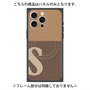 プレミアムパネル with MagSafe［ オリジナル - initial two tone - S brown ］