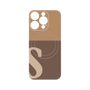 プレミアムパネル with MagSafe［ オリジナル - initial two tone - S brown ］