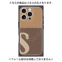 プレミアムパネル with MagSafe［ オリジナル - initial two tone - S brown ］