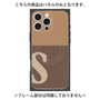 プレミアムパネル with MagSafe［ オリジナル - initial two tone - S brown ］