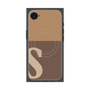 プレミアムパネル with MagSafe［ オリジナル - initial two tone - S brown ］