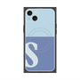 プレミアムパネル with MagSafe［ オリジナル - initial two tone - S blue ］