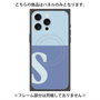 プレミアムパネル with MagSafe［ オリジナル - initial two tone - S blue ］