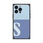 プレミアムパネル with MagSafe［ オリジナル - initial two tone - S blue ］