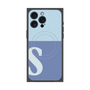 プレミアムパネル with MagSafe［ オリジナル - initial two tone - S blue ］