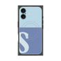 プレミアムパネル with MagSafe［ オリジナル - initial two tone - S blue ］