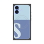 プレミアムパネル with MagSafe［ オリジナル - initial two tone - S blue ］