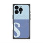プレミアムパネル with MagSafe［ オリジナル - initial two tone - S blue ］