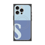 プレミアムパネル with MagSafe［ オリジナル - initial two tone - S blue ］