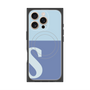 プレミアムパネル with MagSafe［ オリジナル - initial two tone - S blue ］