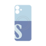 プレミアムパネル with MagSafe［ オリジナル - initial two tone - S blue ］