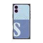 プレミアムパネル with MagSafe［ オリジナル - initial two tone - S blue ］