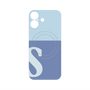 プレミアムパネル with MagSafe［ オリジナル - initial two tone - S blue ］