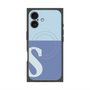 プレミアムパネル with MagSafe［ オリジナル - initial two tone - S blue ］