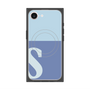 プレミアムパネル with MagSafe［ オリジナル - initial two tone - S blue ］