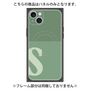 プレミアムパネル with MagSafe［ オリジナル - initial two tone - S green ］