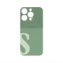プレミアムパネル with MagSafe［ オリジナル - initial two tone - S green ］