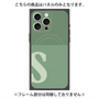 プレミアムパネル with MagSafe［ オリジナル - initial two tone - S green ］