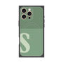 プレミアムパネル with MagSafe［ オリジナル - initial two tone - S green ］