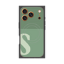 プレミアムパネル with MagSafe［ オリジナル - initial two tone - S green ］