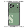 プレミアムパネル with MagSafe［ オリジナル - initial two tone - S green ］
