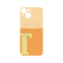プレミアムパネル with MagSafe［ オリジナル - initial two tone - T orange ］