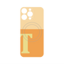 プレミアムパネル with MagSafe［ オリジナル - initial two tone - T orange ］