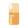プレミアムパネル with MagSafe［ オリジナル - initial two tone - T orange ］