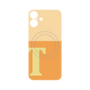 プレミアムパネル with MagSafe［ オリジナル - initial two tone - T orange ］