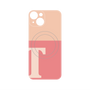 プレミアムパネル with MagSafe［ オリジナル - initial two tone - T pink ］