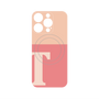 プレミアムパネル with MagSafe［ オリジナル - initial two tone - T pink ］