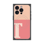 プレミアムパネル with MagSafe［ オリジナル - initial two tone - T pink ］