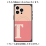 プレミアムパネル with MagSafe［ オリジナル - initial two tone - T pink ］