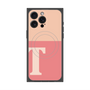 プレミアムパネル with MagSafe［ オリジナル - initial two tone - T pink ］