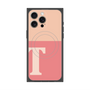 プレミアムパネル with MagSafe［ オリジナル - initial two tone - T pink ］