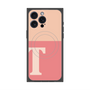 プレミアムパネル with MagSafe［ オリジナル - initial two tone - T pink ］