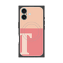 プレミアムパネル with MagSafe［ オリジナル - initial two tone - T pink ］