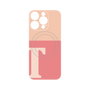 プレミアムパネル with MagSafe［ オリジナル - initial two tone - T pink ］